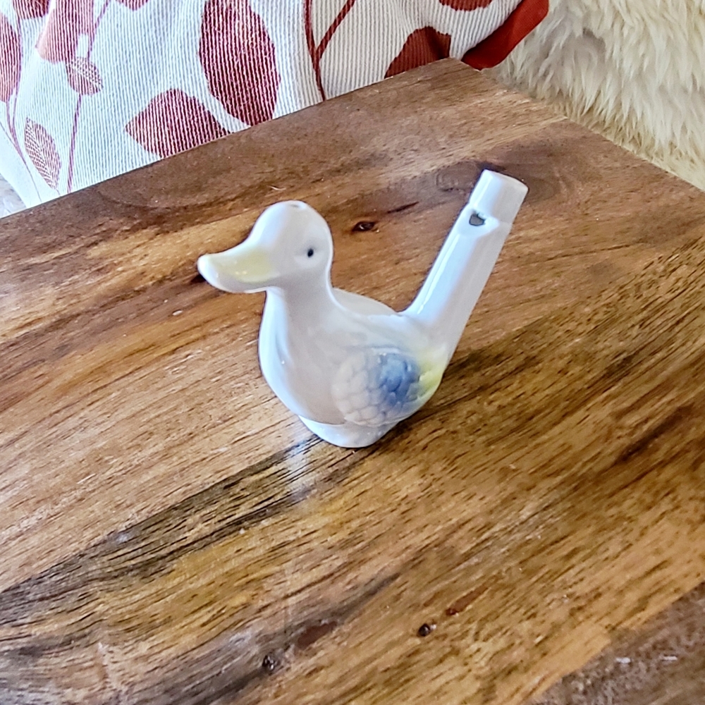 Silly Vintage Ceramic Bird Whistle